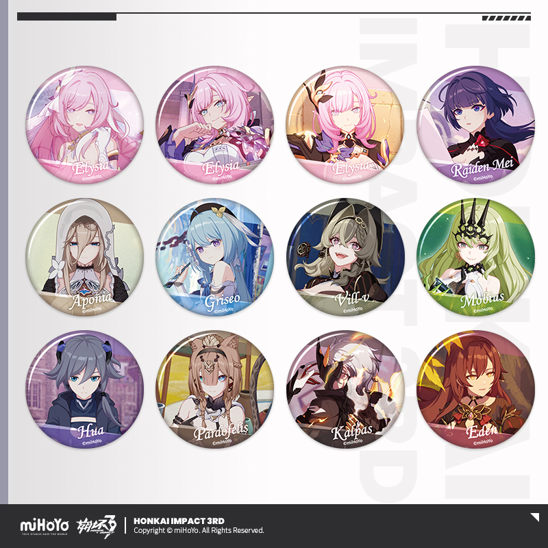 [HONKAI IMPACT 3] CG Series Badge Vol.1