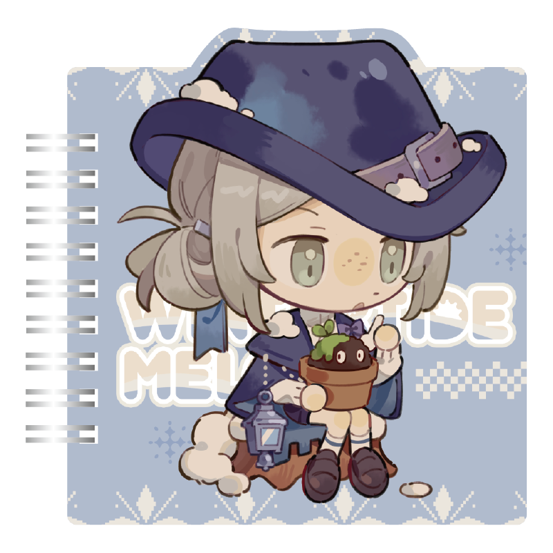 [REVERSE:1999] Eve of the Falling Snow Series Chibi Notebook