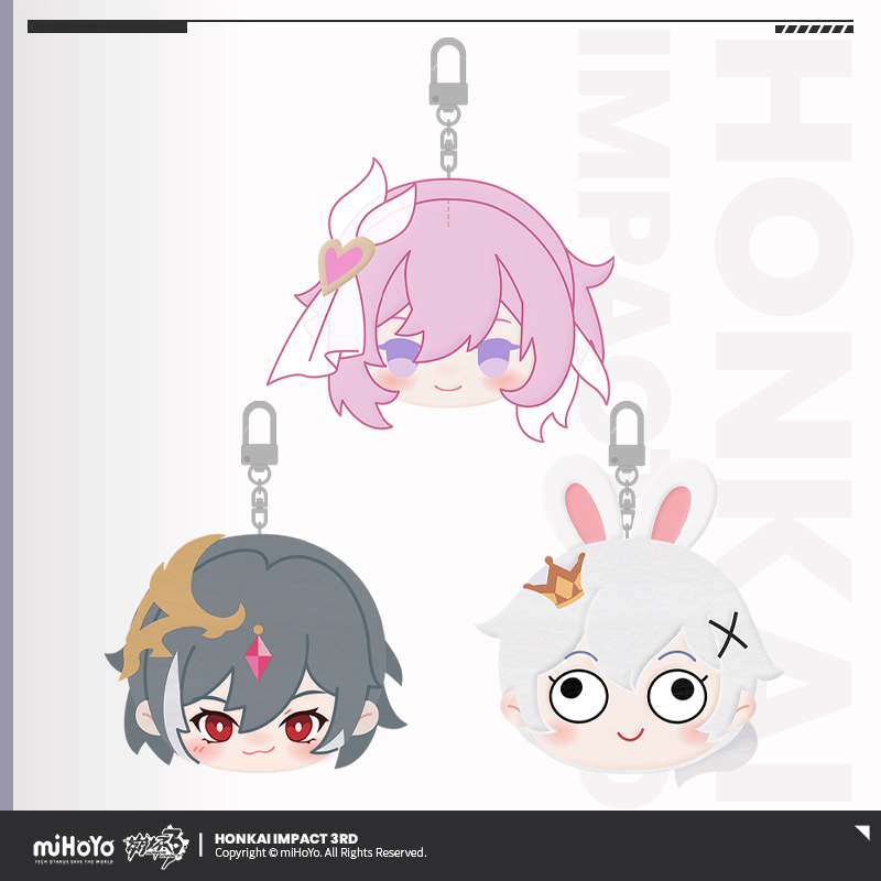 [HONKAI IMPACT 3] Herrscher Series Plush Keychain
