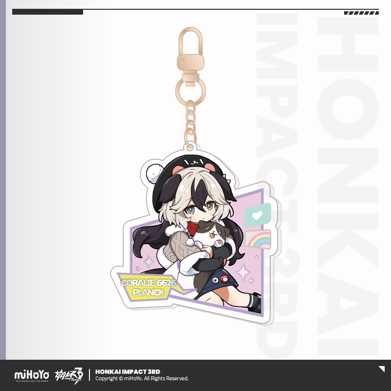[HONKAI IMPACT 3] Valkyrie Series Chibi Acrylic Keychain Vol.2