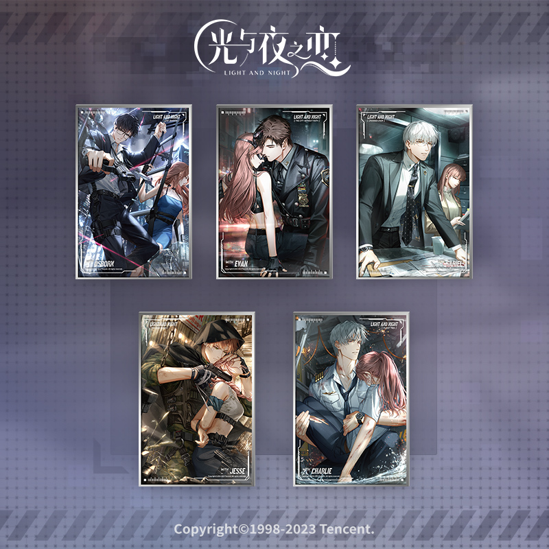 [LIGHT AND NIGHT] Character Series Shikishi Board Vol.4