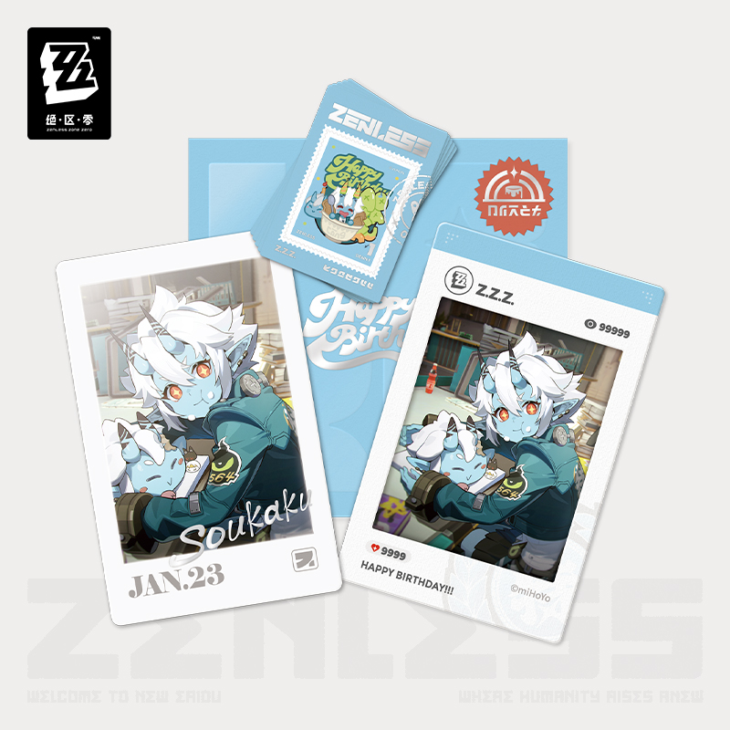 [ZENLESS ZONE ZERO] HB2U Series Birthday Card Set Vol.3