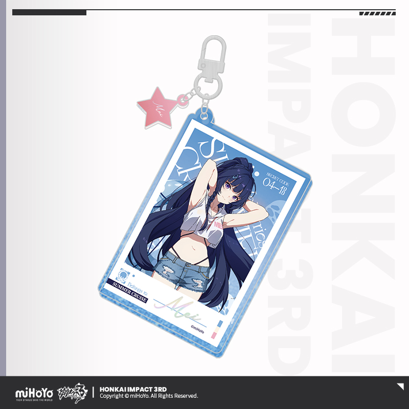 [HONKAI IMPACT 3] Summer Cruise Series Acrylic Keychain Vol.2