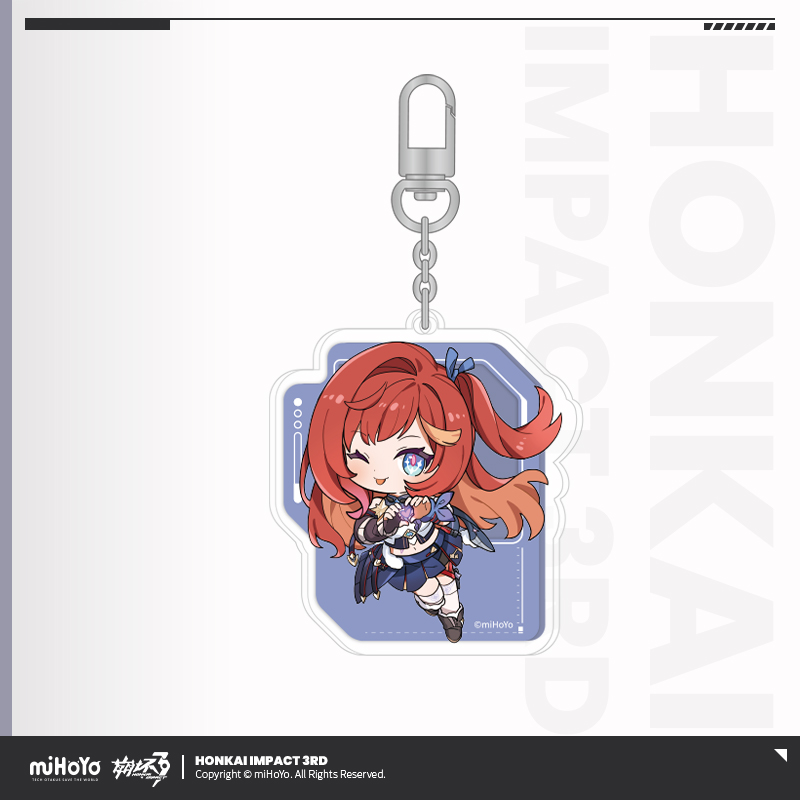 [HONKAI IMPACT 3] Character Series Chibi Acrylic Keychain Vol.2