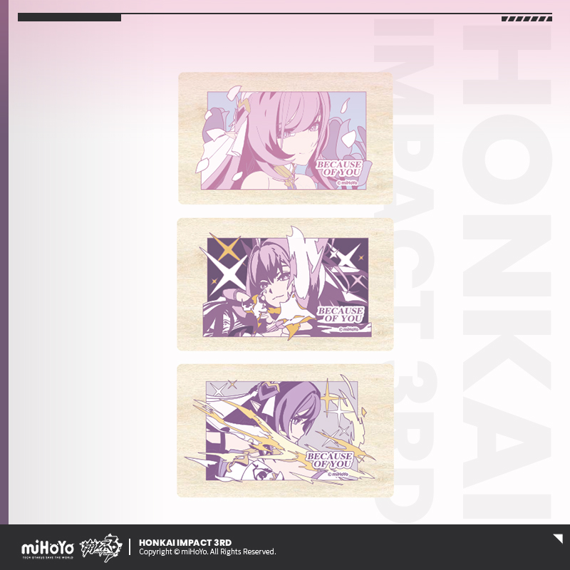 [HONKAI IMPACT 3] Because of You Series Stamp