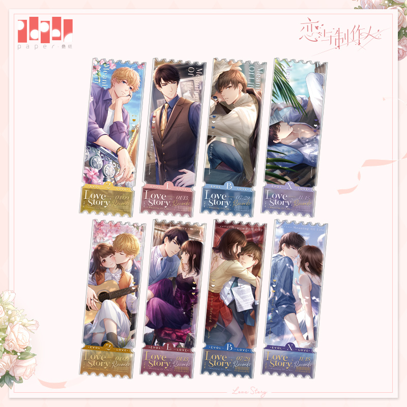 [MR LOVE: QUEEN'S CHOICE] Love Record Series Acrylic Ticket