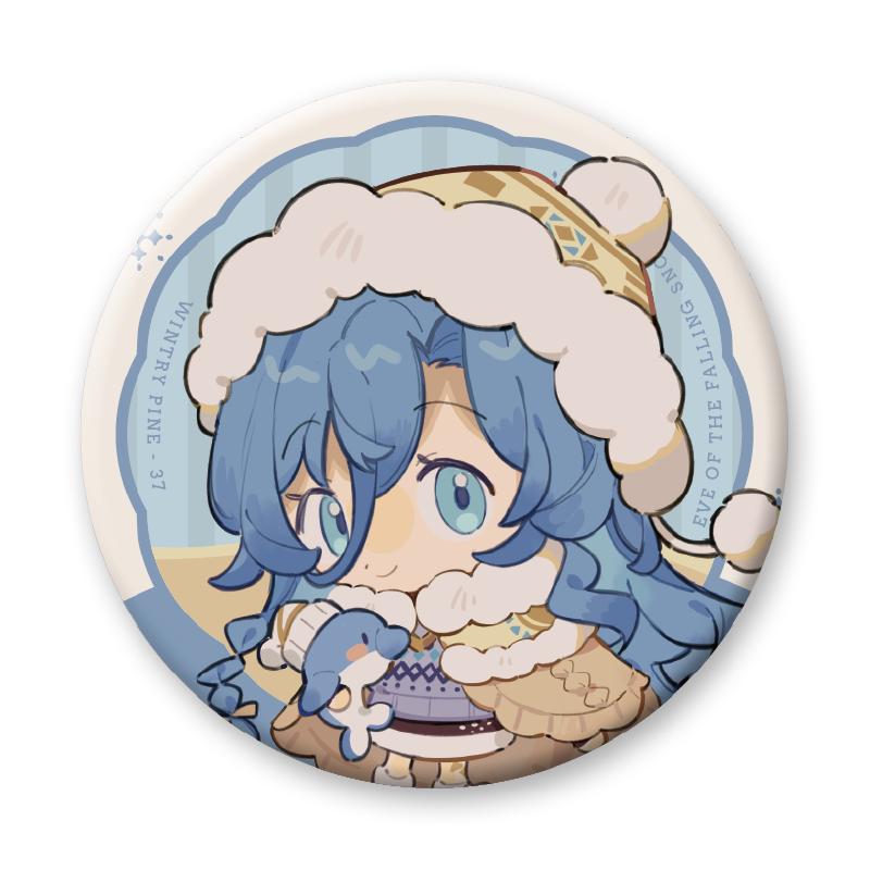 [REVERSE:1999] Eve of the Falling Snow Series Chibi Badge