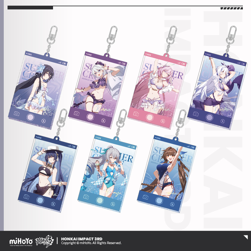 [HONKAI IMPACT 3] Summer Cruise Series Acrylic Keychain Vol.3