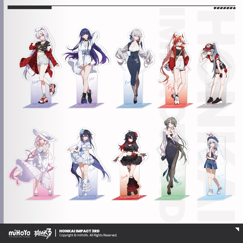 [HONKAI IMPACT 3] Summer Cruise Series Acrylic Stand Vol.5