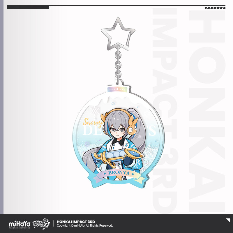 [HONKAI IMPACT 3] Snowy Delights Series Acrylic Keychain