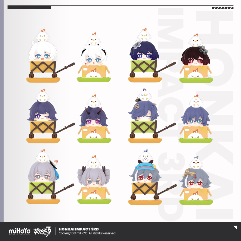 [HONKAI IMPACT 3] Harvest Moon Series Chibi Stacking Fun