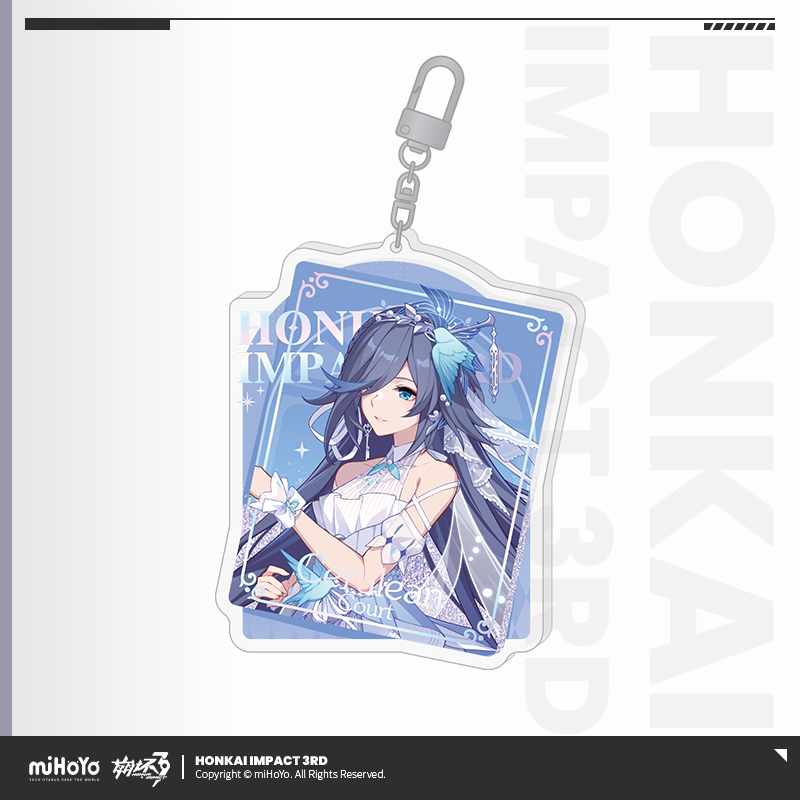 [HONKAI IMPACT 3] Time Spinning Dress Series Acrylic Keychain