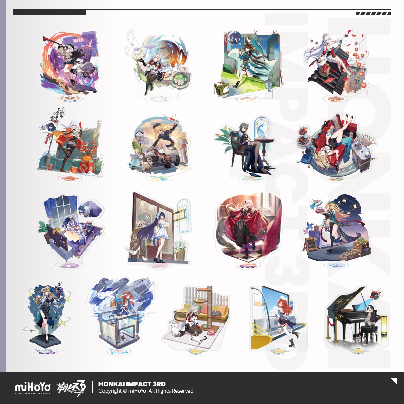 [HONKAI IMPACT 3] Stigmata Series Acrylic Stand Vol.2