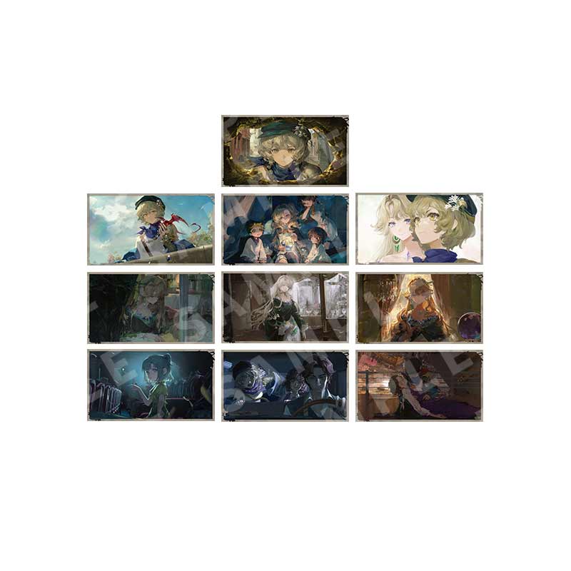 [REVERSE:1999] A Flowing Feast Series Postcard Set