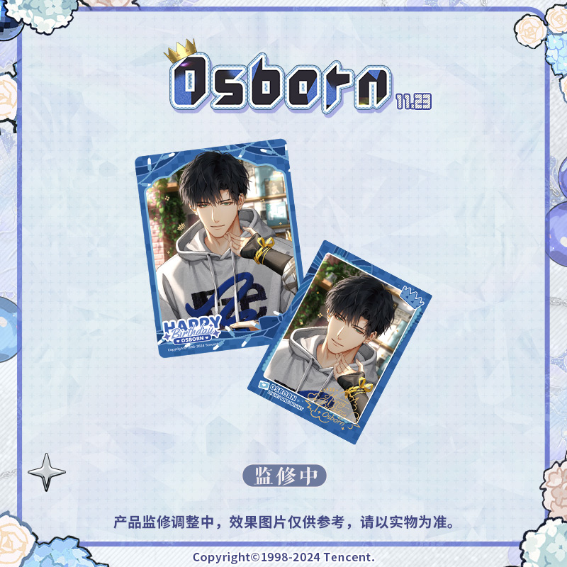 [LIGHT AND NIGHT] Osborn 2024 Birthday Commemorative Card Set