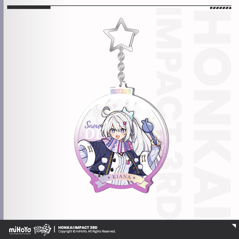 [HONKAI IMPACT 3] Snowy Delights Series Acrylic Keychain