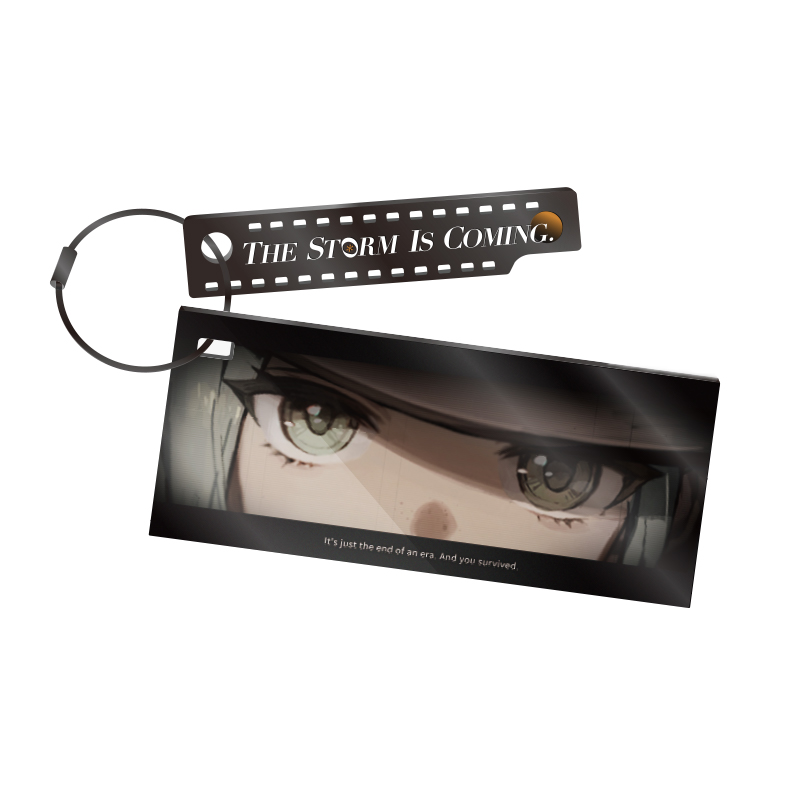[REVERSE:1999] The Storm is Coming Storm Series Double-Layer Keychain