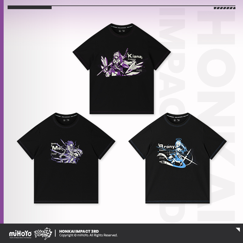 [HONKAI IMPACT 3] Impression Series T-Shirt