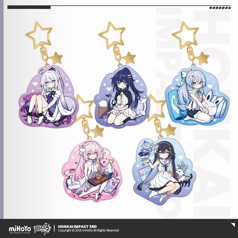 [HONKAI IMPACT 3] Petite Herrscher Series Chibi Metal Keychain Vol.2
