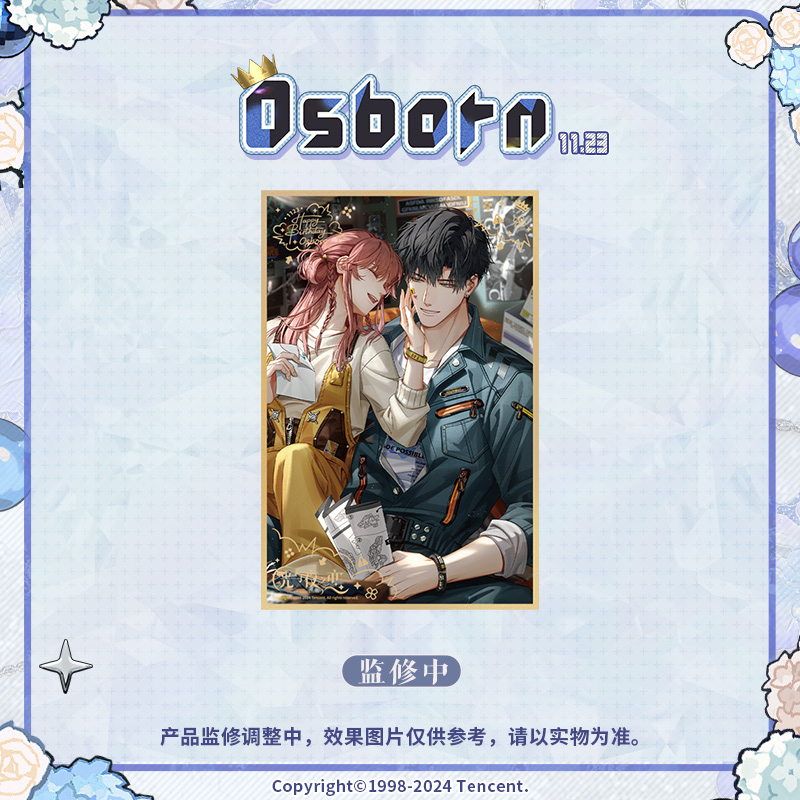 [LIGHT AND NIGHT] Osborn 2024 Birthday Acrylic Shikishi