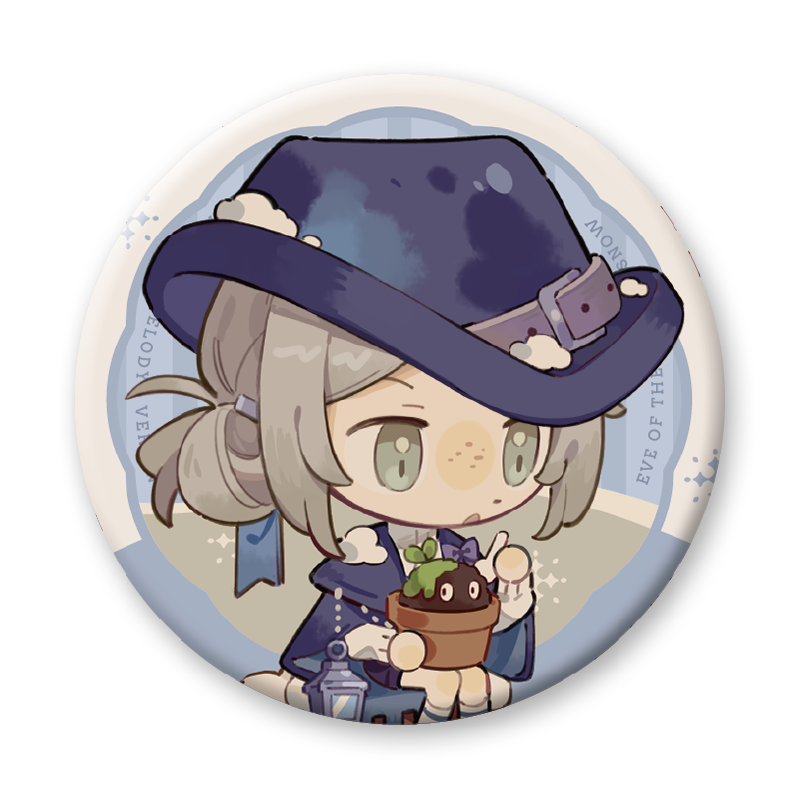 [REVERSE:1999] Eve of the Falling Snow Series Chibi Badge