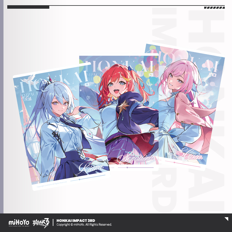 [HONKAI IMPACT 3] Autumn Festival Series Postcard Set