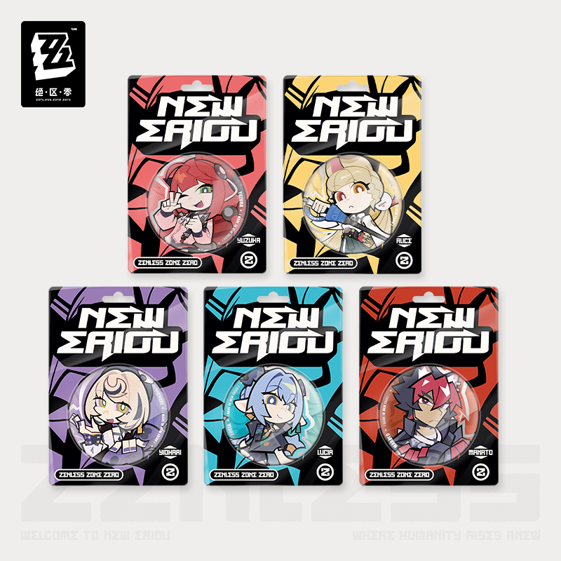 [ZENLESS ZONE ZERO] Spook Shack Series Chibi Badge