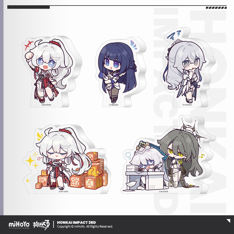 [HONKAI IMPACT 3] Resonant Drum Series Chibi Acrylic Stand