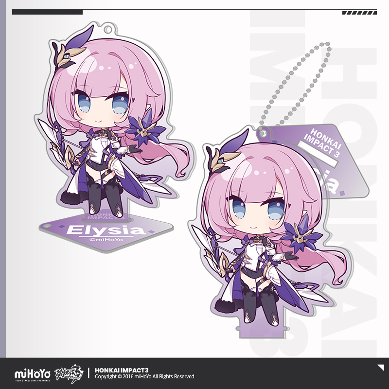 [HONKAI IMPACT 3] Valkyrie Series Chibi Acrylic Keychain