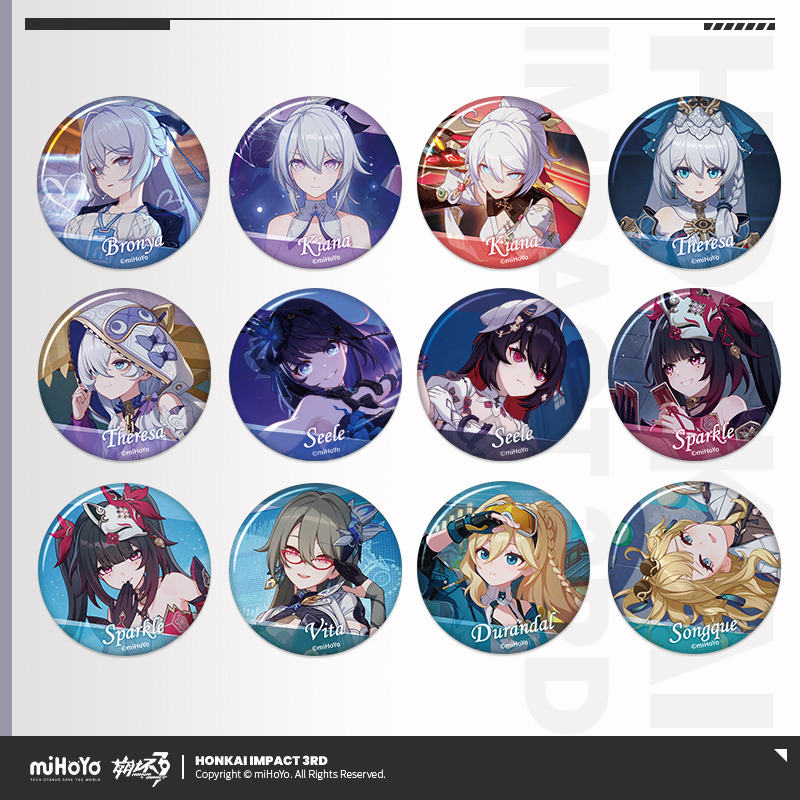 [HONKAI IMPACT 3] CG Series Badge Vol.8