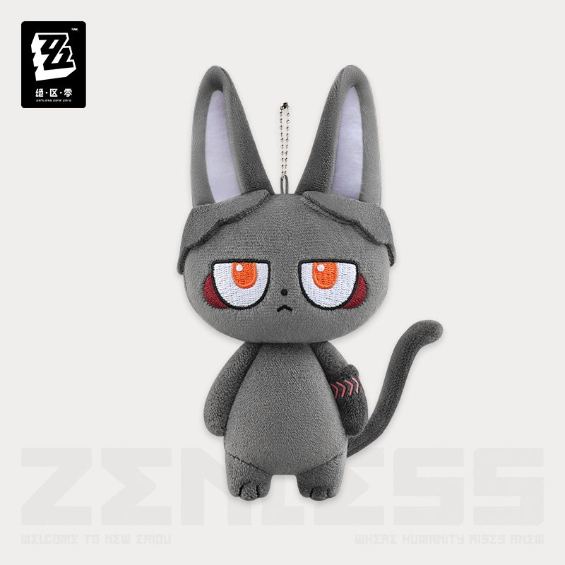 [ZENLESS ZONE ZERO] Cat Moments Series Hollow Special Operations Section 6 Plush Keychain