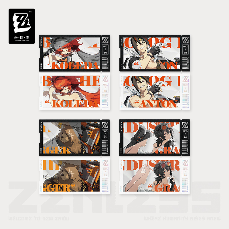 [ZENLESS ZONE ZERO] Belobog Heavy Industries Series Card Set