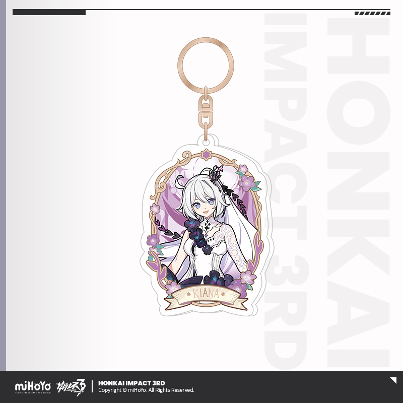 [HONKAI IMPACT 3] Midnight Bloom Series Acrylic Keychain