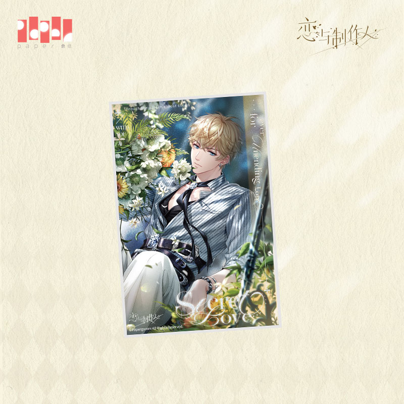 [MR LOVE: QUEEN'S CHOICE] Florescence in Bloom Series Shikishi Board