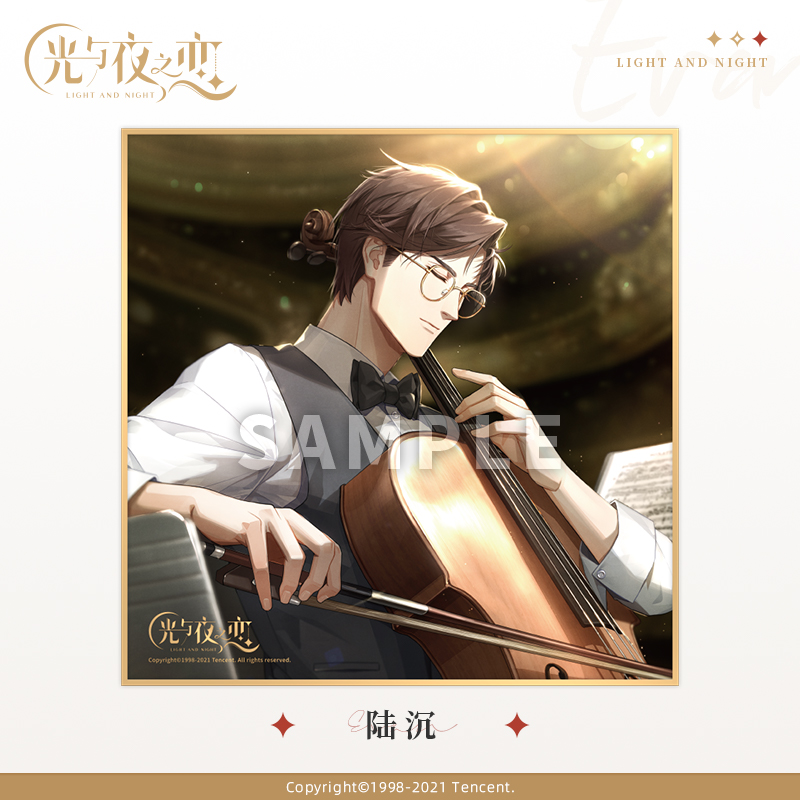 [LIGHT AND NIGHT] Character Series Shikishi Board Vol.1