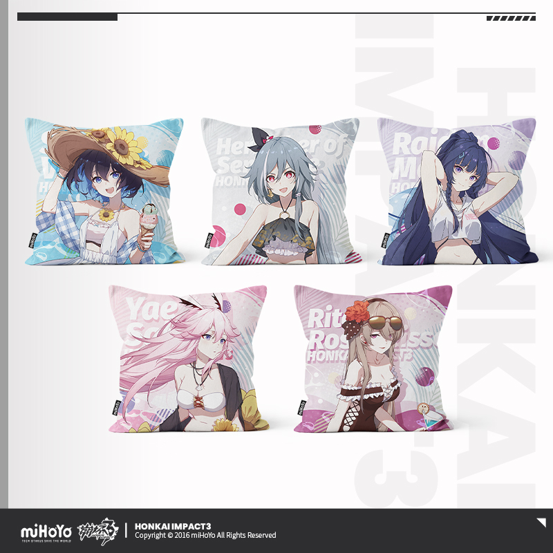 [HONKAI IMPACT 3] Summer Cruise Series Pillow