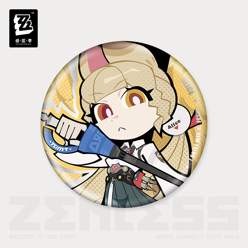 [ZENLESS ZONE ZERO] Spook Shack Series Chibi Badge