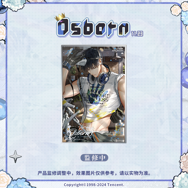 [LIGHT AND NIGHT] Osborn 2024 Birthday Acrylic Shikishi