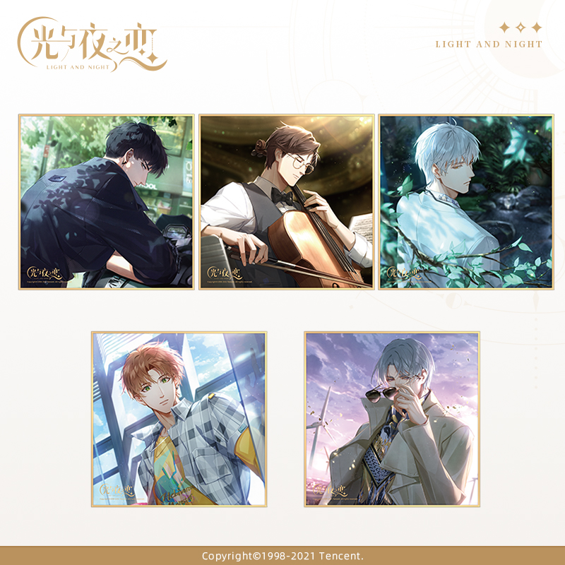 [LIGHT AND NIGHT] Character Series Shikishi Board Vol.1