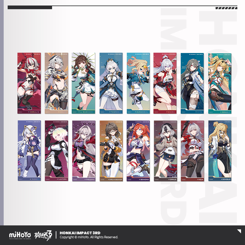 [HONKAI IMPACT 3] Character Series Ticket Vol.2