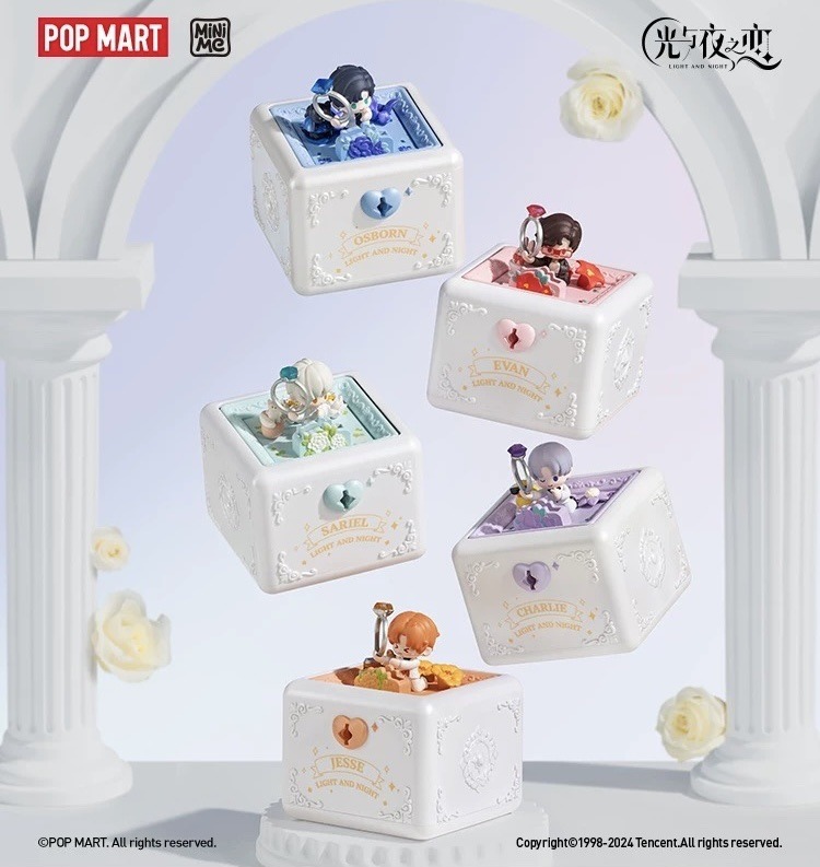 [LIGHT AND NIGHT] POP MART Series Chibi Diorama Box