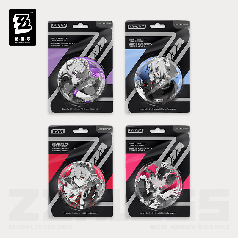 [ZENLESS ZONE ZERO] Shadow Illustration Series Victoria Housekeeping Co. Badge