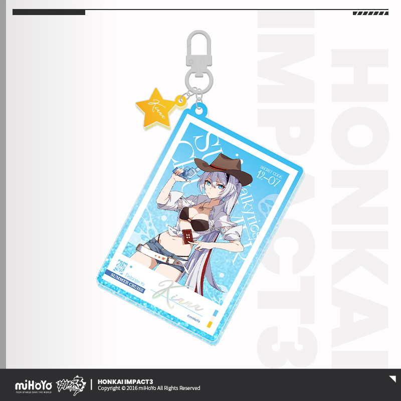 [HONKAI IMPACT 3] Summer Cruise Series Acrylic Keychain