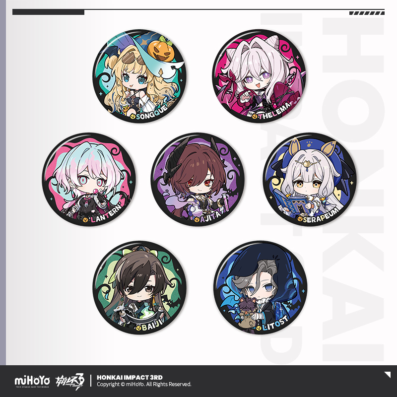 [HONKAI IMPACT 3] The Seven Shus Series Chibi Badge