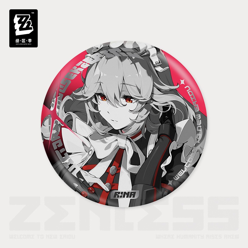 [ZENLESS ZONE ZERO] Shadow Illustration Series Victoria Housekeeping Co. Badge