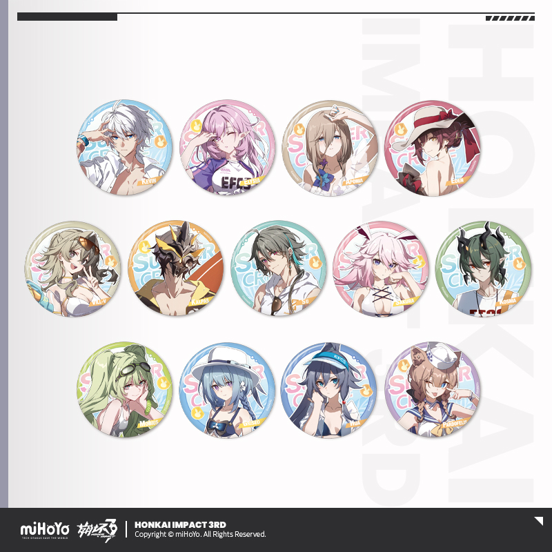 [HONKAI IMPACT 3] Summer Cruise Series Badge Vol.4