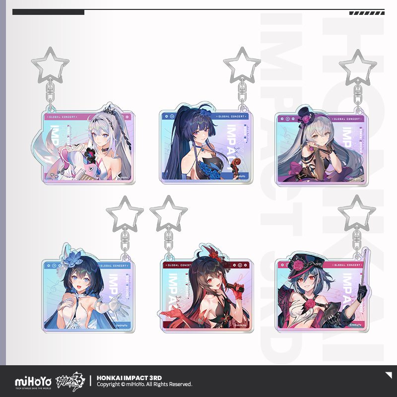 [HONKAI IMPACT 3] Forest Capriccio Series Acrylic Keychain