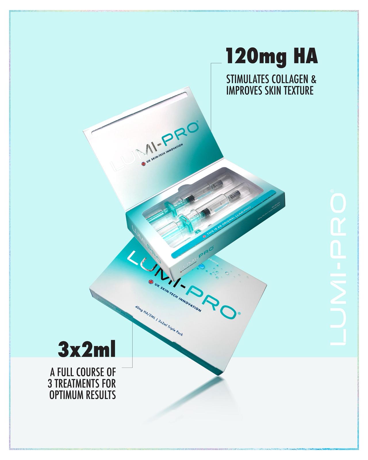 LUMI-PRO Skin Booster – 3 შპრიცი x 2მლ