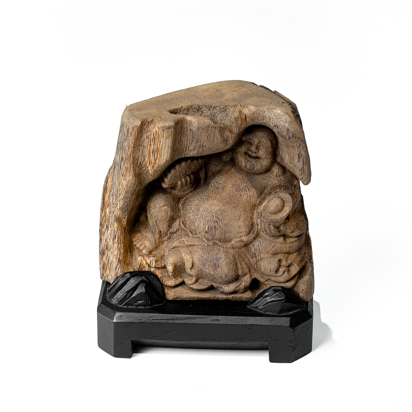 Tượng Phật Di Lặc Khắc Gỗ