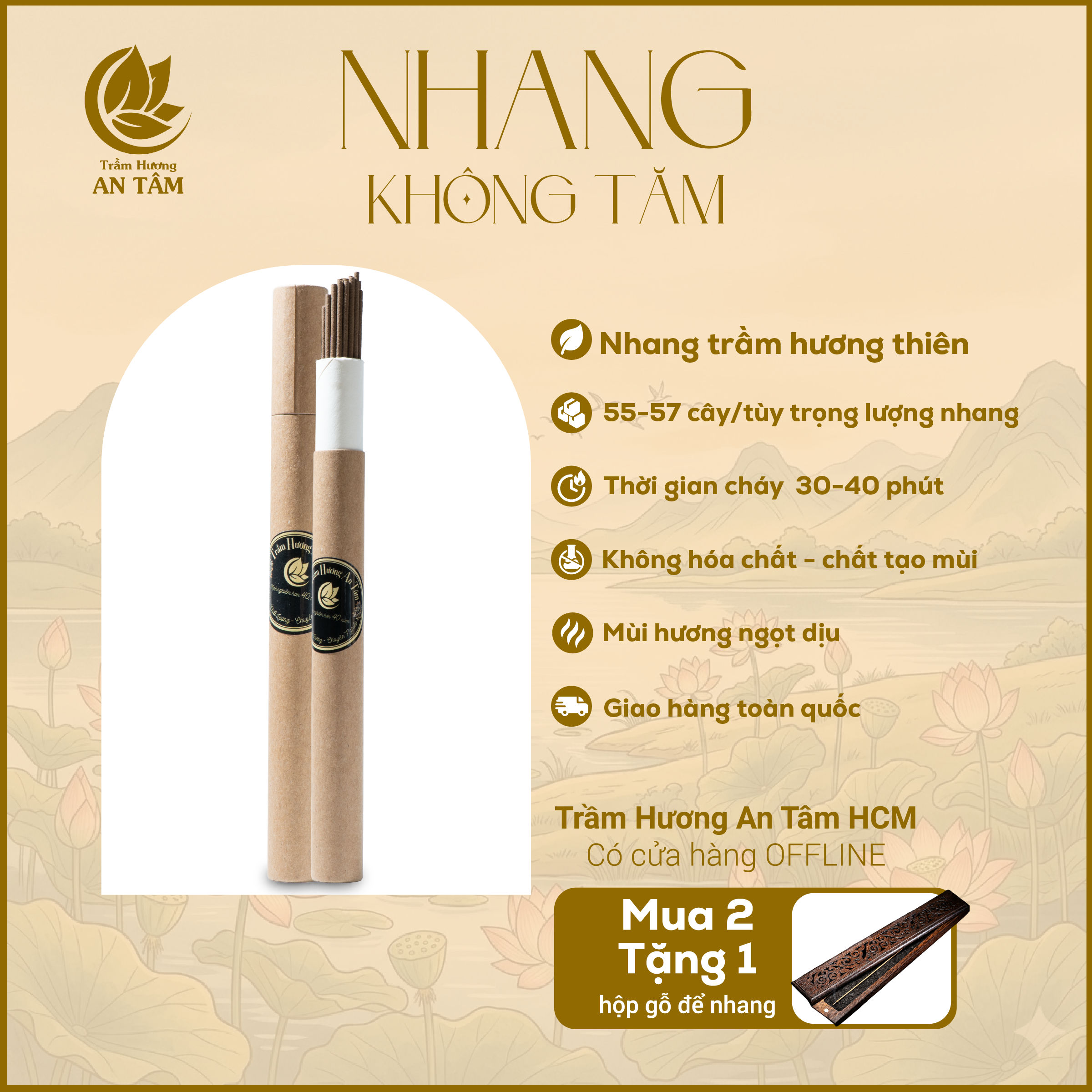 Nhang Không Tâm Phổ Thông